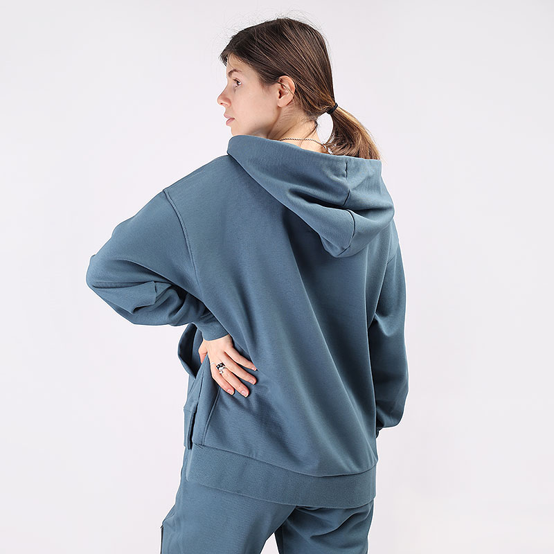 Женская толстовка Nike Swoosh Fly Standart Issue (CU3479-058)  - цена, описание, фото 5